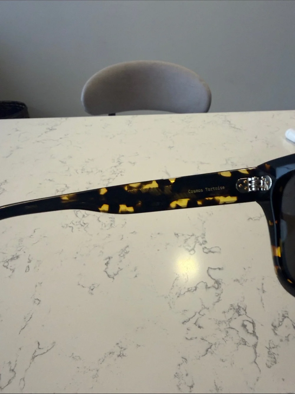 Classic Tortoiseshell Men’s Sunglasses - Black/Amber